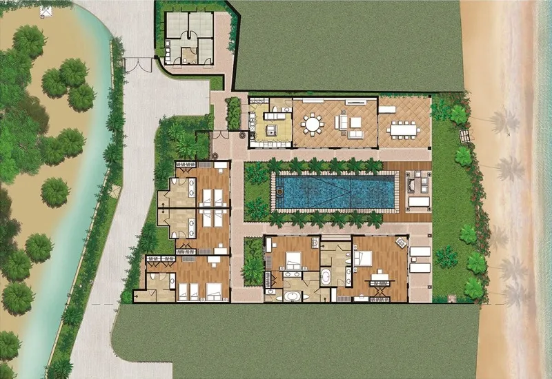 FloorPlan-Villa-Champak